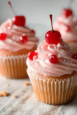 Shirley Temple Cupcakes
