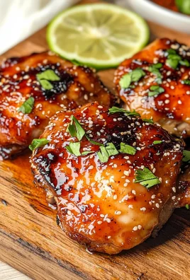 Sticky Sweet Chili Chicken Thighs in Air Fryer