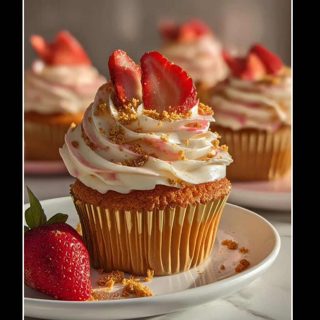 Strawberry Crunch Cupcakes: A Delicious Nostalgic Treat