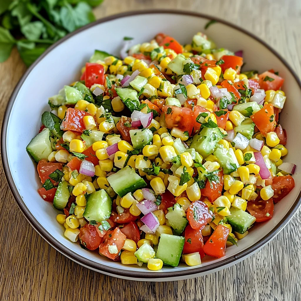 Summer Fresh Corn Salad
