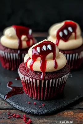 Vampire Bite Halloween Cupcakes: A Spooky Delight with a Deliciously Sinister Twist