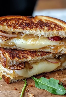 Brie, Fig, and Apple Grilled Cheese