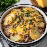 Crockpot Hamburger Potato Casserole